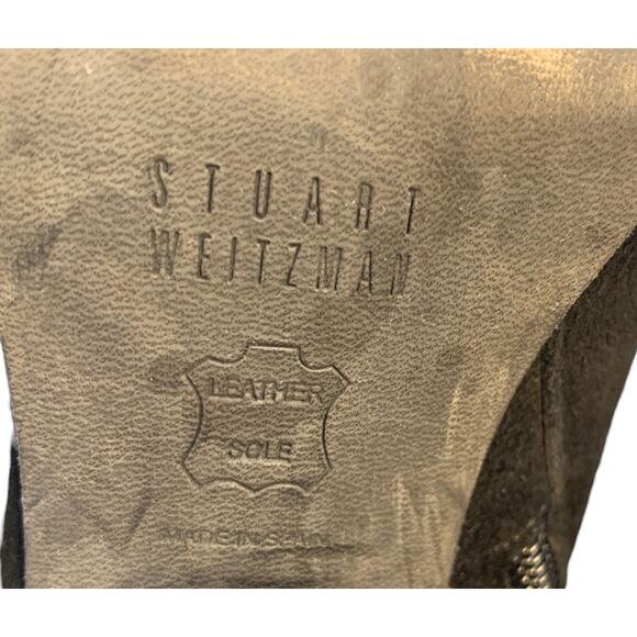 Stuart Weitzman Suede Ankle Boots 8M - Picture 10 of 10